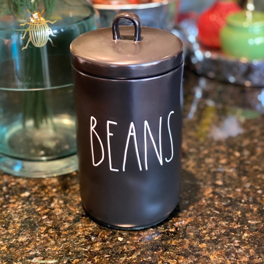 Rae Dunn beans canister